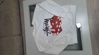 Sudadera blanca Stüssy
