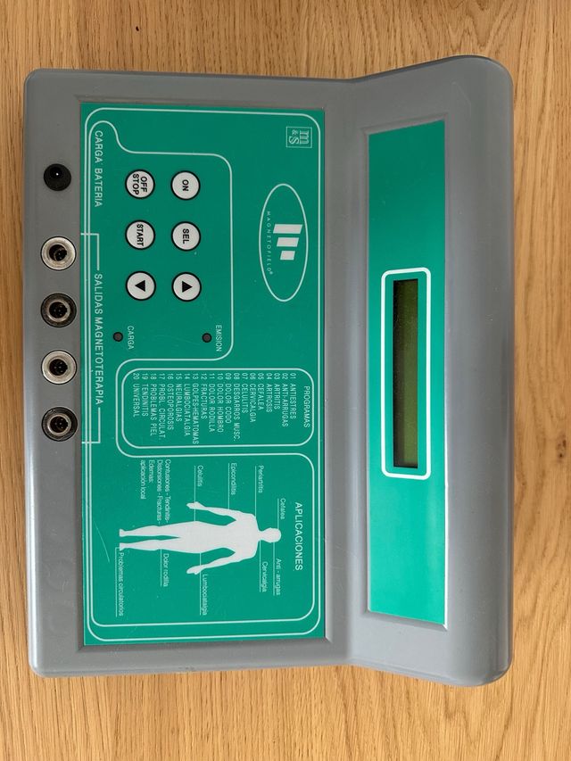 maquina de magnetoterapia de marca Magnetofield
