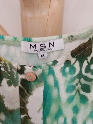 Vestido Massana estampado M