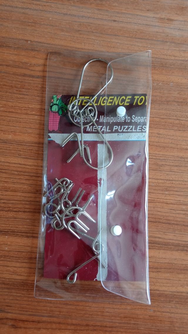 7 Puzzles Metálicos Inteligencia