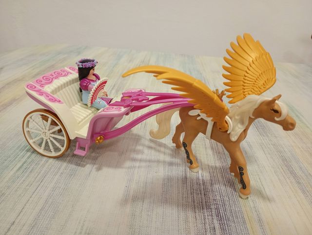 Carruaje Princesa Playmobil 5143 - Caballo Alado