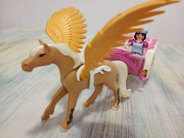 Carruaje Princesa Playmobil 5143 - Caballo Alado