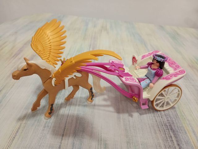 Carruaje Princesa Playmobil 5143 - Caballo Alado