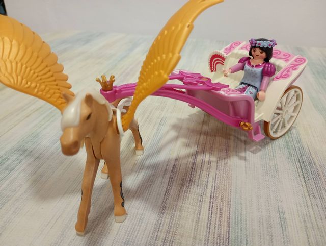 Carruaje Princesa Playmobil 5143 - Caballo Alado