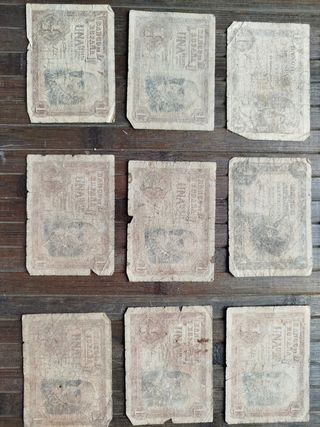 🇪🇸 Lote de 21 billetes antiguos de España