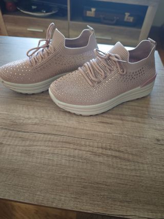 Zapatillas deportivas mujer rosa