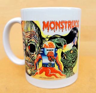 Taza Album Monstruos Años 80