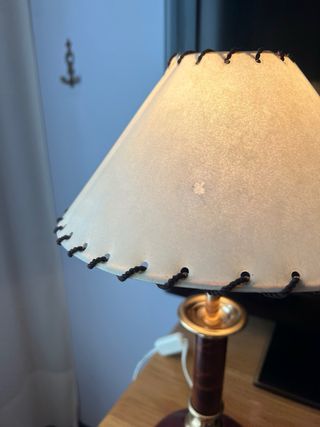 Lampara sobremesa vintage