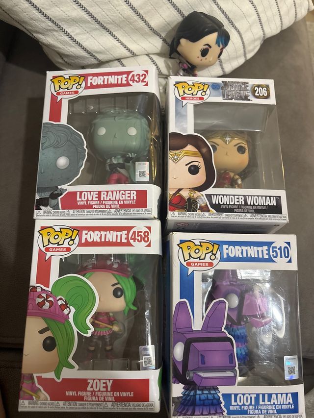 Funko Pop! Fortnite y DC