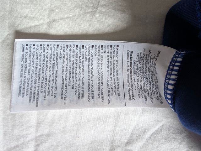 Shorts Nike deportivos azules