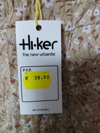 Falda corta Hiker Barcelona beige