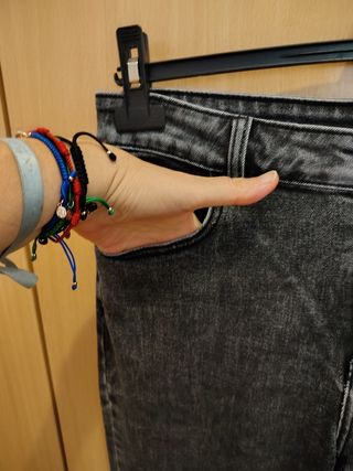 Pantalones Vaqueros Negros