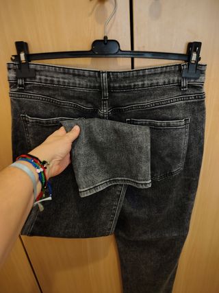 Pantalones Vaqueros Negros
