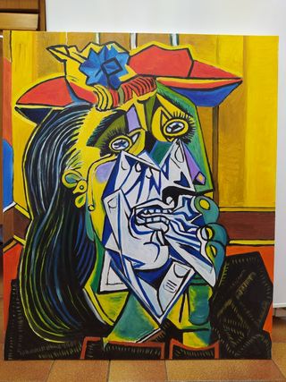 Dipinto ad olio fatto a mano Picasso