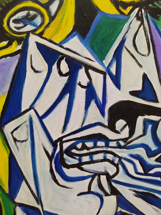 Dipinto ad olio fatto a mano Picasso