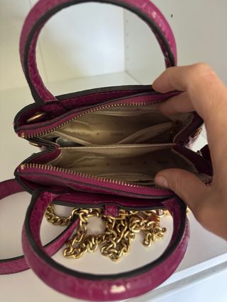 Bolso Guess fucsia - Mini
