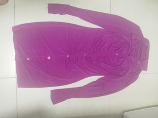 Vestido morado nuevo