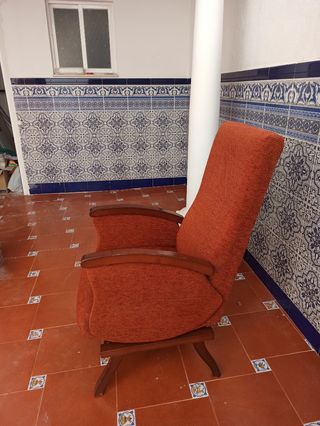 2 Butacas vintage tapizadas