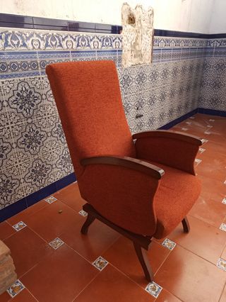 2 Butacas vintage tapizadas