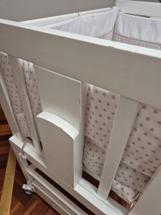 Minicuna Colecho Allegra blanca