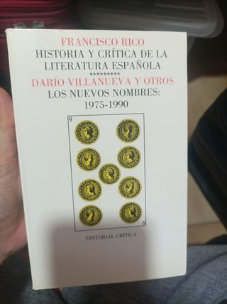 Historia y crítica de la literatura española 