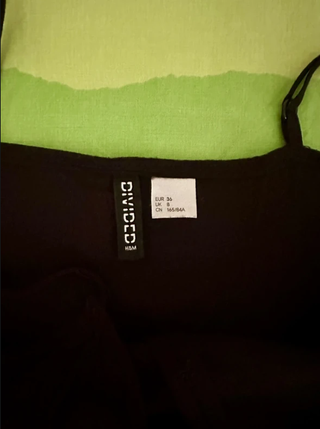 Vestitino nero tg 36 EU H&M Divided