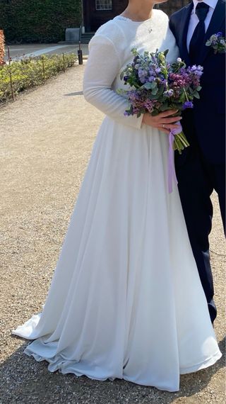 Vestido novia blanco
