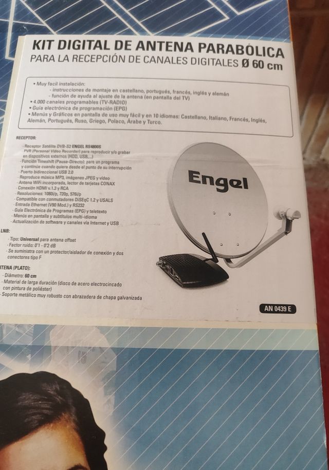 Antena Parabólica Televes 60cm - Nueva