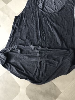 Camiseta tirantes azul