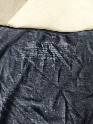 Camiseta tirantes azul