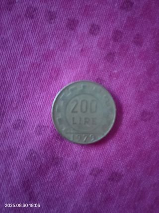 Moneta 200 Lire Italia 1979