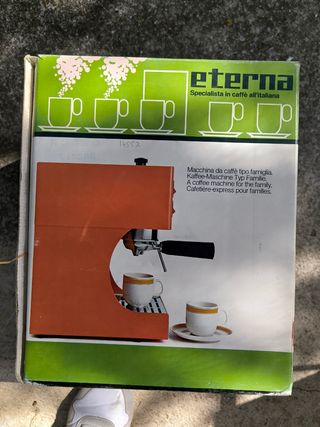 Macchina caffè Eterna vintage
