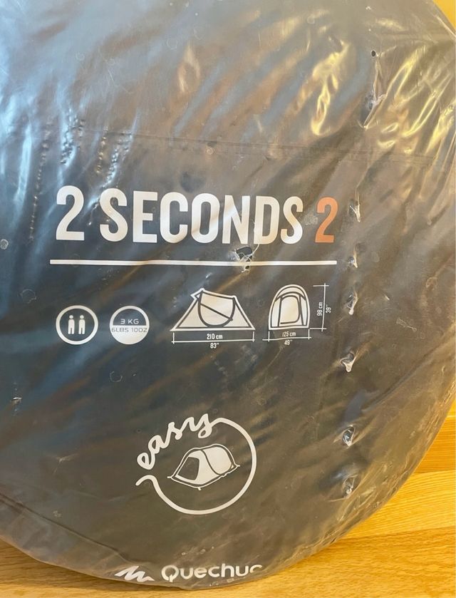 Tienda de campaña Quechua 2 Seconds 2 Nueva