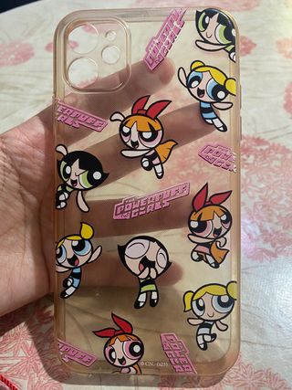 Custodia regalo per iPhone 11 Lila + Powerpuff 