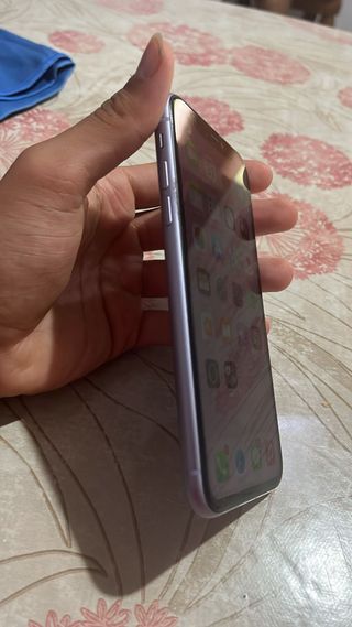 Custodia regalo per iPhone 11 Lila + Powerpuff 