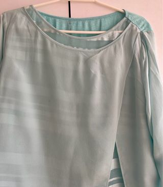 Blusa Massimo Dutti azul - M