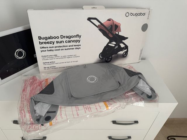 Capota ventilada Bugaboo Dragonfly Gris