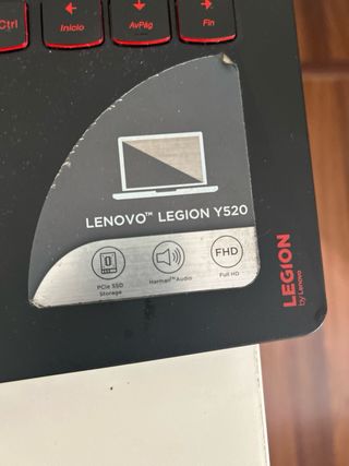 Portátil Lenovo Legion Y520