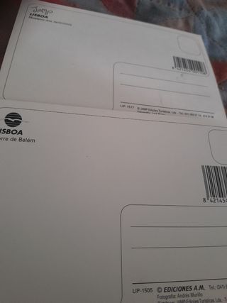 Cartoline vintage Lisbona