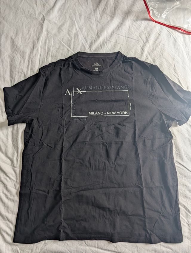 Camiseta Armani Exchange XXL Negra
