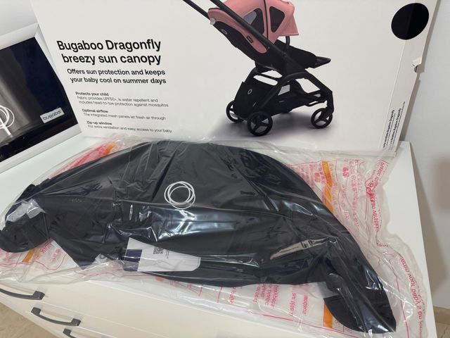 Capota ventilada Bugaboo Dragonfly negra