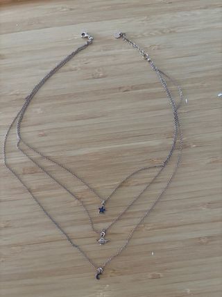 Collana Rue des Mille - 3 fili argento