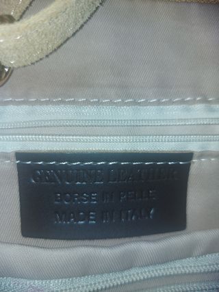 Bolso mostaza  piel grande