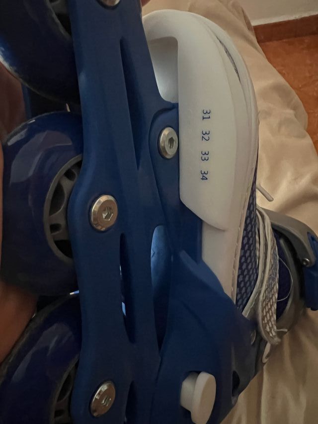 Patines infantiles con protecciones