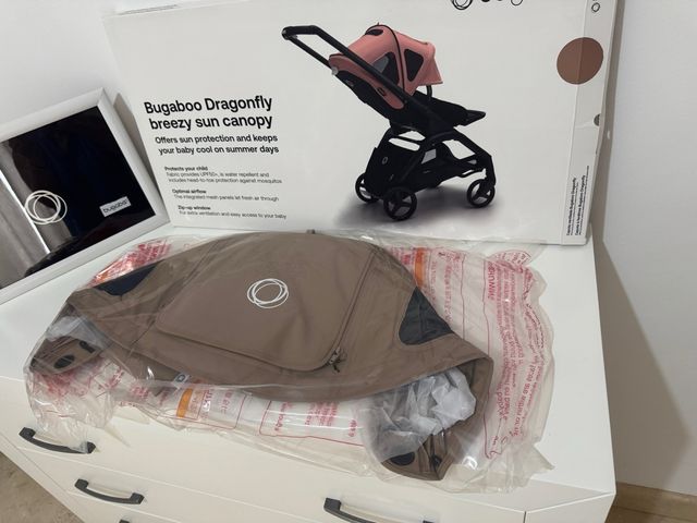 Capota ventilada Bugaboo Dragonfly Taupe