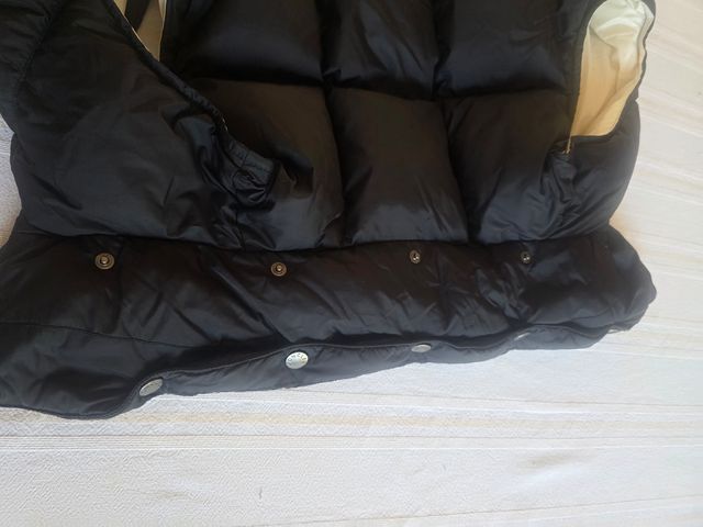 Chaleco Moncler negro - Talla M pluma