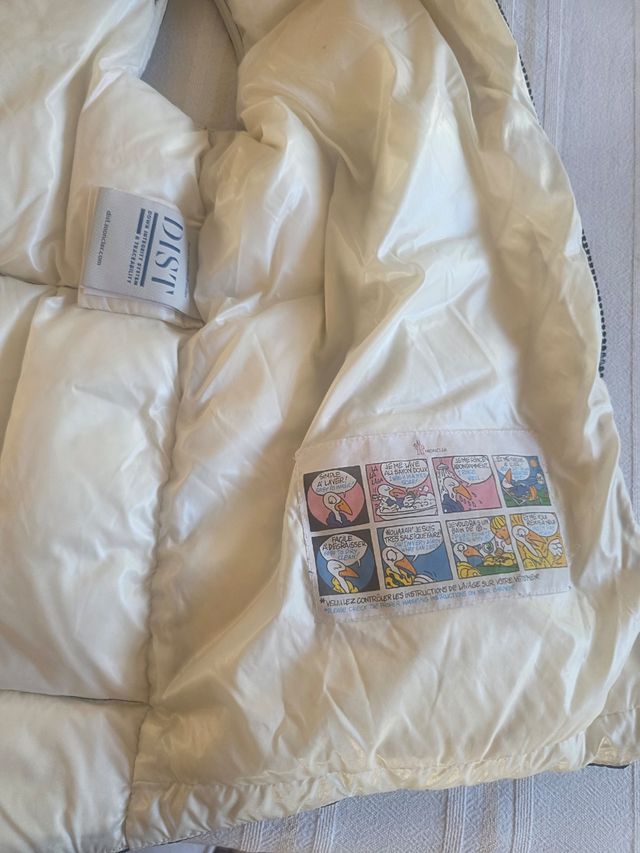 Chaleco Moncler negro - Talla M pluma