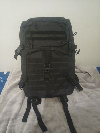 Mochila táctica negra