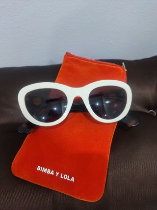 Gafas Bimba y Lola - Blancas y Marrón