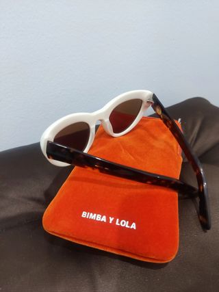 Gafas Bimba y Lola - Blancas y Marrón